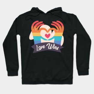 Love Wins - Pride Love Hoodie